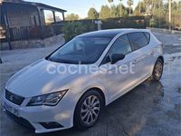 Usado Seat Leon Ecomotive 110 CV (80 kW) 2016 Blanco Berlina