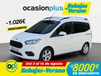 Usado Ford Tourneo Courier Trend 100 CV (73 kW) 2019 Blanco Monovolumen