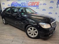 Usado Mercedes C180 Elegance 156 CV (114 kW) 2009 Negro Berlina