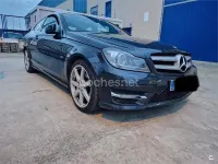 Usado Mercedes C220 170 CV (125 kW) 2011 Negro Coupe