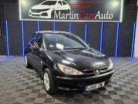 Usado Peugeot 206 75 CV (55 kW) 2004 Negro Berlina