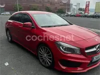 Usado Mercedes CLA220 Shooting Brake AMG line 177 CV (130 kW) 2015 Rojo Familiar