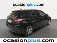 Usado Peugeot 308 Style 100 CV (73 kW) 2017 Negro Utilitario