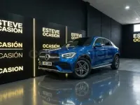 Usado Mercedes GLC300e 320 CV (235 kW) 2022 Azul SUV