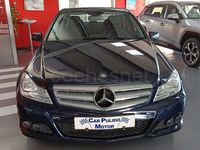 Usado Mercedes C200 136 CV (100 kW) 2011 Azul Berlina
