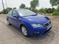 Begagnad Seat Leon Style 115 HK (84 kW) 2017 Blå Sedan