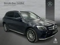 Usado Mercedes GLC350 320 CV (235 kW) 2018 Azul cavansita
