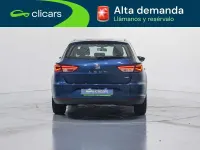 Usado Seat Leon ST Style 150 CV (110 kW) 2016 Azul Familiar