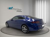 Usado Mercedes C250 AMG line 204 CV (150 kW) 2016 Azul Coupe