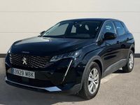 Usado Peugeot 3008 Active 130 CV (95 kW) 2022 Negro SUV