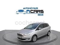 Usado Ford Grand C-Max Titanium 120 CV (88 kW) 2017 Gris / plata Monovolumen