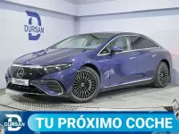 Usado Mercedes EQS580 384 kW (523 CV) 2022 Azul Berlina