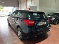 Usado Mercedes A200 AMG line 136 CV (100 kW) 2014 Negro Berlina