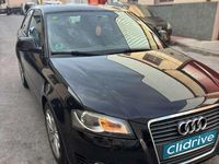 Usado Audi A3 Ambition 140 CV (102 kW) 2011 Negro Utilitario