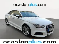 Usado Audi A3 S-Line 150 CV (110 kW) 2019 Blanco Berlina