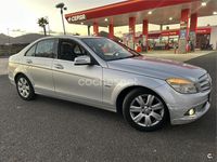Usado Mercedes C180 156 CV (114 kW) 2009 Gris / plata Berlina