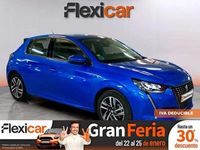 Usado Peugeot 208 Allure 101 CV (74 kW) 2020 Azul Utilitario