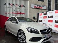 Usado Mercedes A200 AMG line 136 CV (100 kW) 2016 Blanco Berlina