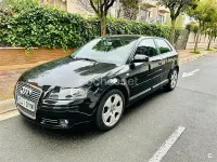 Usado Audi A3 Ambition 102 CV (75 kW) 2006 Negro Utilitario