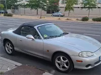 Usado Mazda MX5 Active 110 CV (80 kW) 2004 Gris / plata Descapotable