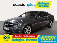 Usado Mercedes C220 170 CV (125 kW) 2015 Gris Coupe