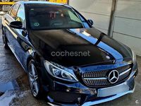 Usado Mercedes C220 AMG 170 CV (125 kW) 2017 Negro Berlina