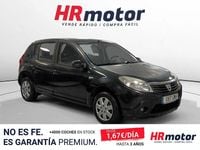 Usado Dacia Sandero Lauréate 75 CV (55 kW) 2010 Negro Berlina