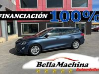 Usado Ford Focus Titanium 121 CV (88 kW) 2020 Azul Familiar