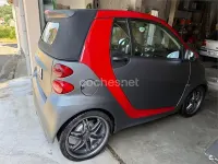 Usado Smart ForTwo Cabrio Passion 84 CV (61 kW) 2014 Granate Descapotable