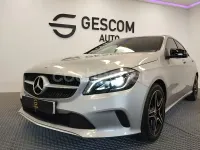 Usado Mercedes A200 AMG line 136 CV (100 kW) 2016 Gris / plata Berlina