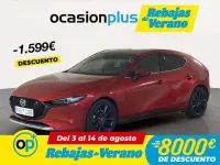 Usado Mazda 3 181 CV (133 kW) 2019 Rojo Utilitario
