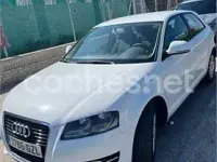 Usado Audi A3 Ambition 105 CV (77 kW) 2010 Blanco Utilitario
