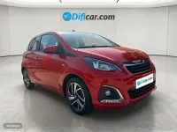 Usado Peugeot 108 Allure 82 CV (60 kW) 2018 Rojo Berlina