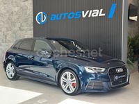 Usado Audi A3 S-line plus 150 CV (110 kW) 2020 Azul Berlina