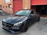 Usado Mercedes CLA45 AMG 381 CV (280 kW) 2018 Azul Coupe