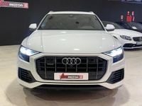 Usado Audi Q8 S-Line 286 CV (210 kW) 2019 Blanco SUV