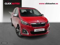 Usado Peugeot 108 Allure 72 CV (52 kW) 2021 Rojo Descapotable