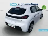 Usado Peugeot 208 75 CV (55 kW) 2022 Blanco Utilitario