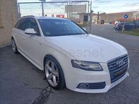 Usado Audi A4 S-Line 136 CV (100 kW) 2011 Blanco Familiar