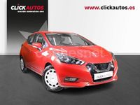 Usado Nissan Micra Acenta 92 CV (67 kW) 2022 Rojo Utilitario