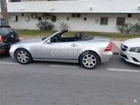 Usado Mercedes SLK200 136 CV (100 kW) 1999 Gris / plata Descapotable