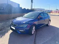 Usado Seat Leon FR 130 CV (95 kW) 2018 Azul Berlina