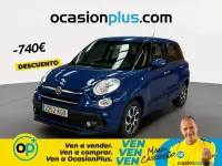 Usado Fiat 500L Pop Star 95 CV (69 kW) 2018 Azul Monovolumen