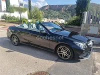 Usado Mercedes E400 333 CV (244 kW) 2014 Negro Descapotable
