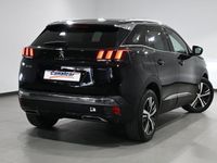 Usado Peugeot 3008 GT-line 131 CV (96 kW) 2019 Negro SUV