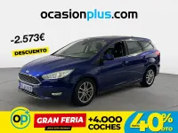 Usado Ford Focus Business Edition 120 CV (88 kW) 2017 Azul Familiar