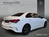 Usado Mercedes A200 AMG line 163 CV (119 kW) 2022 Blanco polar  pintura unicolor Berlina