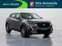 Usado Peugeot 2008 Active 110 CV (80 kW) 2021 Gris SUV