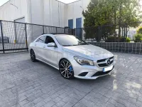 Usado Mercedes CLA220 AMG line 170 CV (125 kW) 2013 Gris / plata Coupe