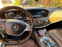 Usado Mercedes S500 455 CV (334 kW) 2014 Gris / plata Berlina